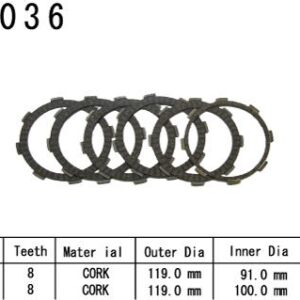 Kit Disques d'Embrayage Garnis Cr-F 230 F 2003/2005