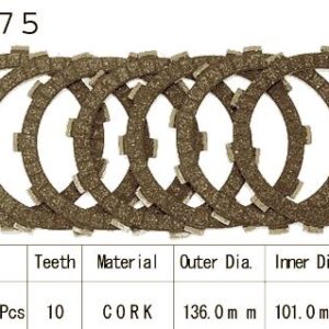 Kit Disques d'Embrayage Garnis Cbr600 F 1999/2000