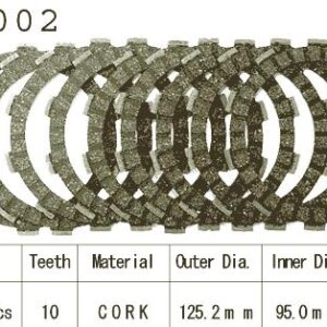 Kit Disques d'Embrayage Garnis Fzr 600 R 1989/1993