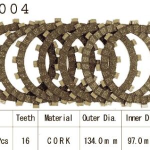 Kit Disques d'Embrayage Garnis Cross Yz 125 1988/1990