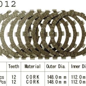 Kit Disques d'Embrayage Garnis Fzr 1000 Exup 1992/1995