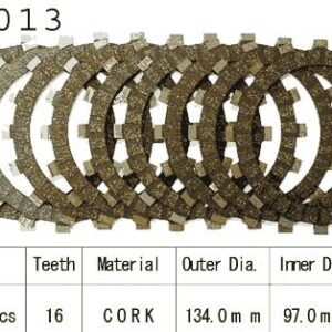 Kit Disques d'Embrayage Garnis Yzf 600 R 1995/1996