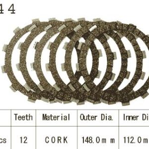 Kit Disques d'Embrayage Garnis Xj 400 1981/1982