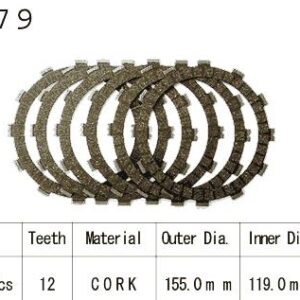 Kit Disques d'Embrayage Garnis Xv 535 Virago 1988/2002