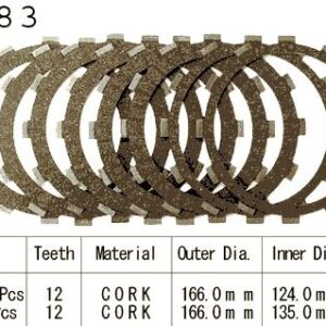 Kit Disques d'Embrayage Garnis Fj 1200 1986/1994