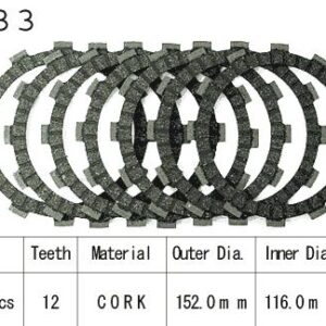 Kit Disques d'Embrayage Garnis Gs 500 E 1988/2002