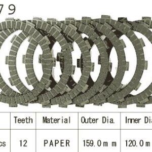 Kit Disques d'Embrayage Garnis Dr 650 Se 1996/2002