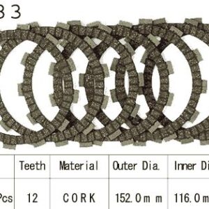 Kit Disques d'Embrayage Garnis Dr 350 S/Se 1990/2000