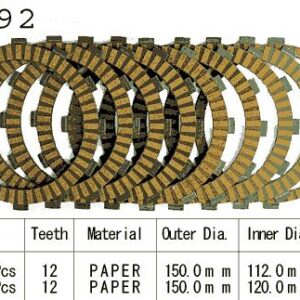 Kit Disques d'Embrayage Garnis Tl 1000 R/S 1998/2000