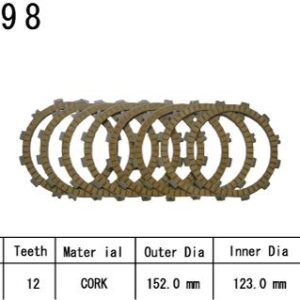 Kit Disques d'Embrayage Garnis Rm 250 2003/2005
