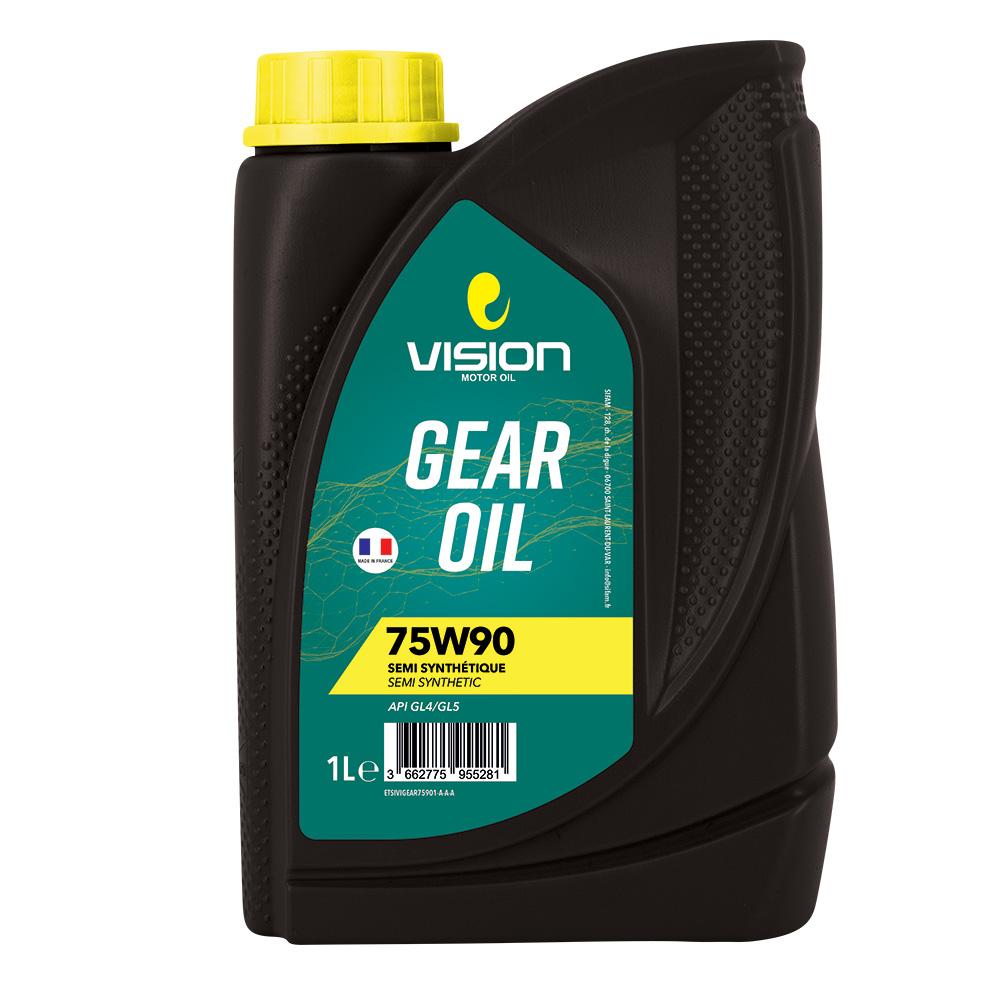 GEAR OIL - Huile de Boite 75W90 1L - Semi-Synthese
