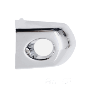 CACHE GAUCHE CHROME DE POIGNEE DE PORTE EXTERIEURE - AIXAM CITY CROSSLINE CROSSOVER MEGA D-TRUCK GAMME IMPULSION VISISON SENSATION EMOTION AMBITION