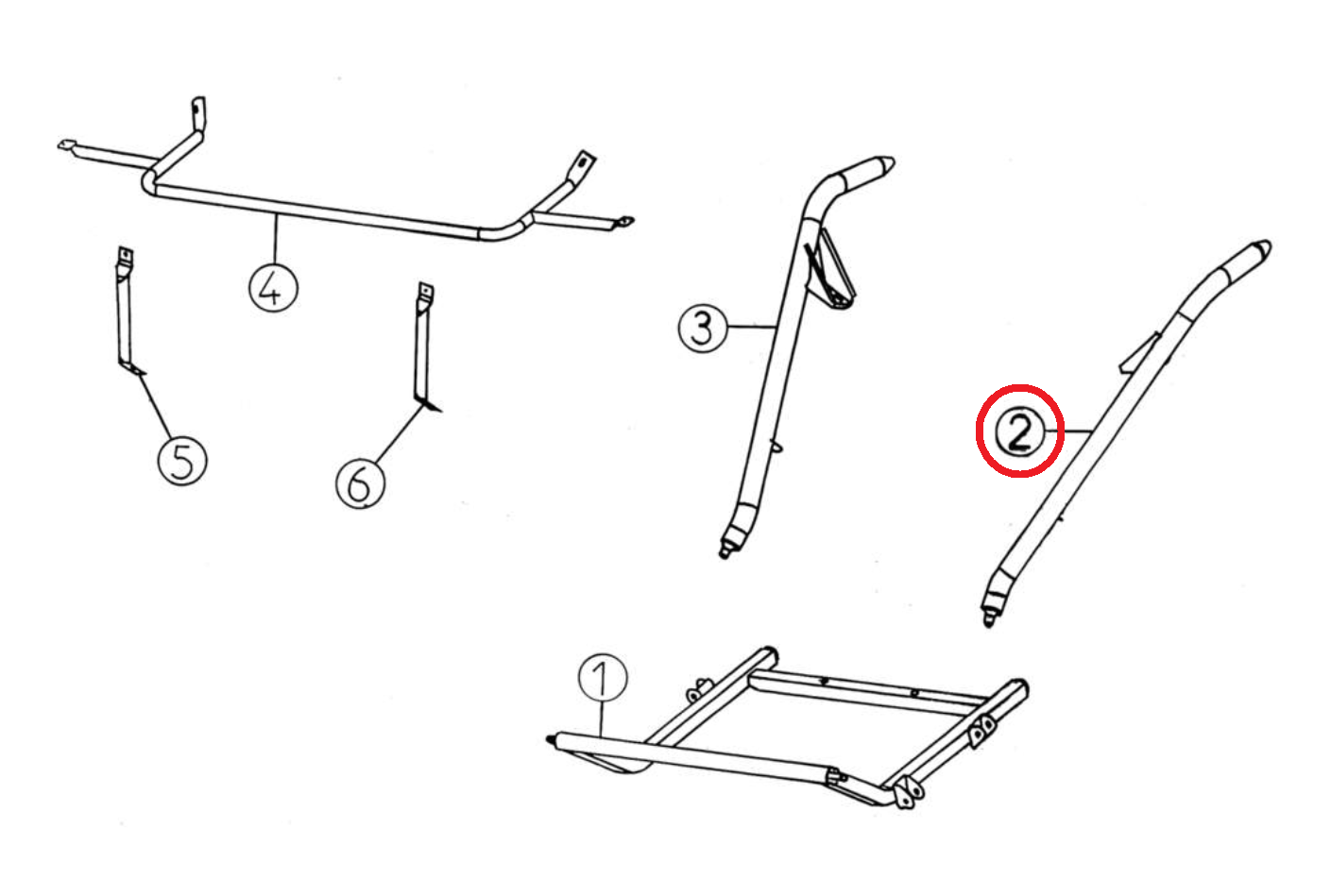 JAMBE DE SUSPENSION GAUCHE - AIXAM 400SL 400 EVOLUTION 500SL 400.4 500.4 500.5 – Image 2