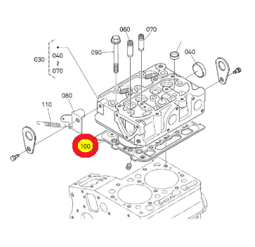 JOINT DE CULASSE - MOTEUR KUBOTA Z602 – Image 2