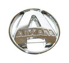 LOGO CHROME CAPOT HAYON - AIXAM CITY ROADLINE CROSSLINE CROSSOVER COUPE GAMME IMPULSION VISION