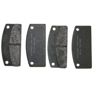 PLAQUETTES DE FREIN ARRIERE - MICROCAR VIRGO 3 MC1 MC2 1ER MONTAGE, JDM TITANE 3