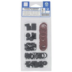 Coffret assortiment joints de robinet Gripp - 112 pièces - Watts