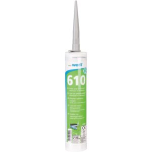 Colle polymère hybride - WEDI - 610 - Gris clair - 310 ml - Wedi