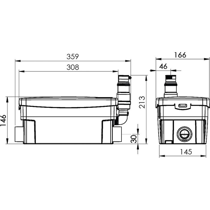 Pompe de relevage - SFA - Sanidouche + - 40dB(A) - SFA – Image 4