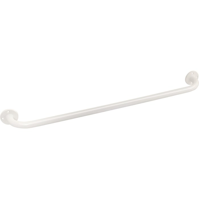 Barre d'appui droite époxy blanc Ø 65 mm - Godonnier