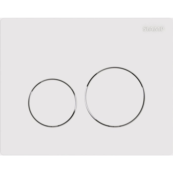 Plaque de commande - Siamp - Sphère Ingenio - Blanc - Siamp
