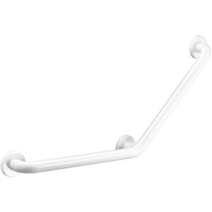 Barre d'appui coudée nylon - Ø 32 mm - Delabie