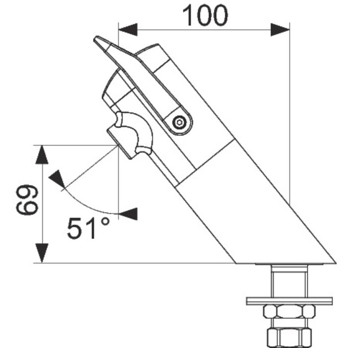 Robinet temporisé - Neo Duo - Presto – Image 2