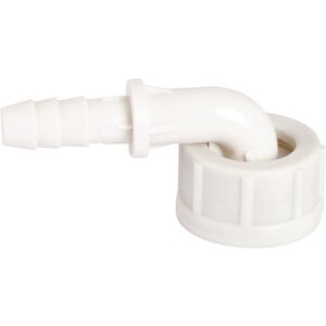 Écrou de raccordement coudé 90° - Pour flexible d'alimentation - Femelle 3/4" - Watts