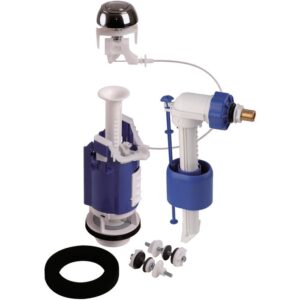 Ensemble mécanisme de chasse - SIDER - WC 367 - Double débit - SIDER