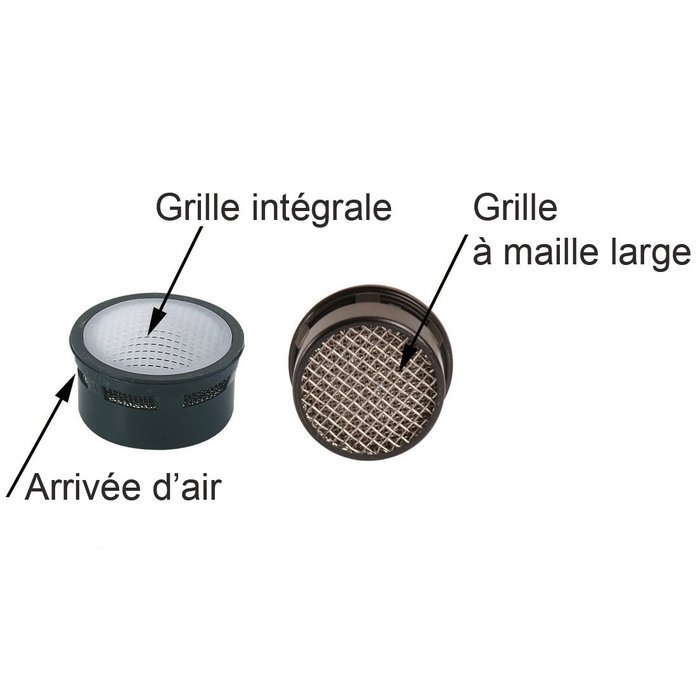 Cartouche pour aérateur standard – SIDER – M28 x 100 – Jet moussant aéré – Anti-calcaire - SIDER – Image 3