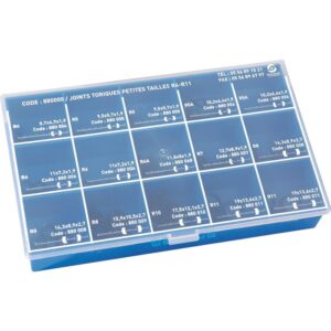 Assortiment de joints toriques petite taille - Coffret de 200 pièces - SIDER