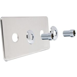 Cache trou - WATTS - Robifix - Double - Entraxe 150 mm - Watts