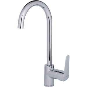 Mitigeur évier - SIDER - Pyla - Bec haut orientable - Fixation rapide - SIDER