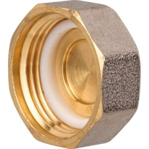 Bouchon de collecteur à visser - Laiton - Femelle - Filetage 3/4" - RBM