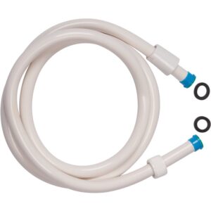 Flexible lisse Blanc - SIDER - Embout bleu - 1,5 m - SIDER