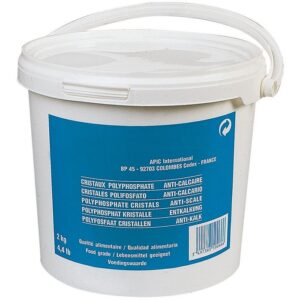 Seau de cristaux polyphosphate - 2 kg - Apic