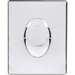 Plaque de commande - Grohe - Skate Air - Double touche interrompable - Chromé - Grohe