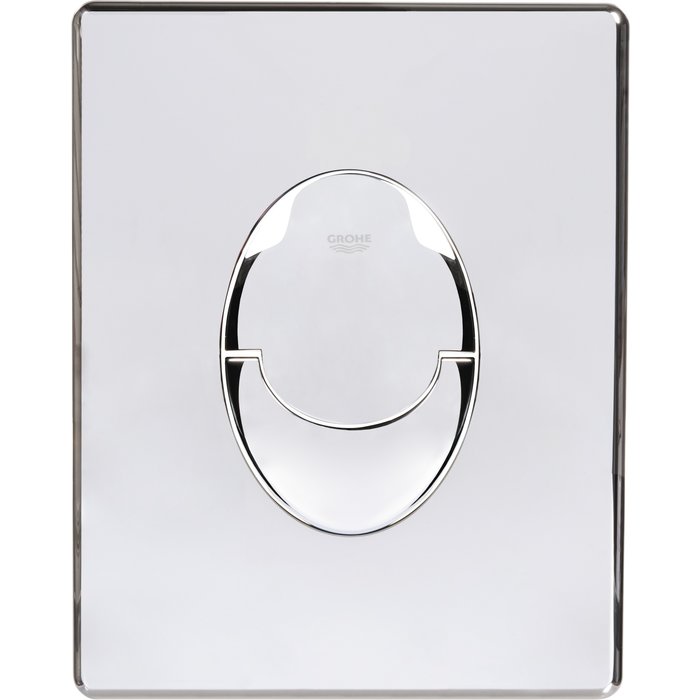 Plaque de commande - Grohe - Skate Air - Double touche interrompable - Chromé - Grohe