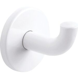 Patère simple inox époxy blanc - Delabie
