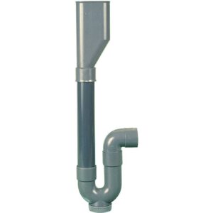 Siphon machine à laver double - REGIPLAST - Sortie horizontale Ø40 mm - Regiplast
