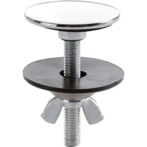 Cache trou inox chromé - Ø 44 mm - Nicoll