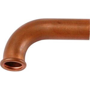 Douille coudée à souder - Cuivre - Mâle - 53c
