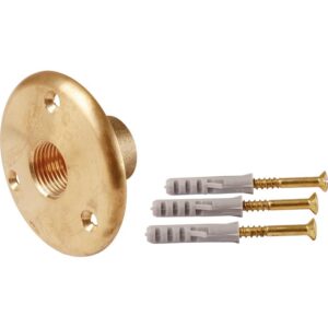 Applique sortie de cloison - GRIPP - Laiton - FF 1/2" - Gripp