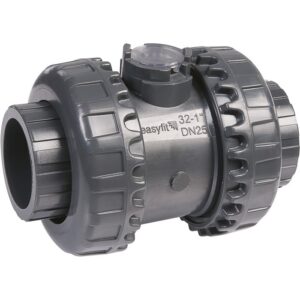Clapet anti-retour PVC pression noir - Ø 32 mm - Girpi