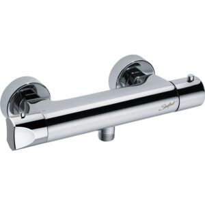Mitigeur thermostatique de douche hospitalier – SANIFIRST – Choc thermique – Entraxe 150 mm - Sanifirst