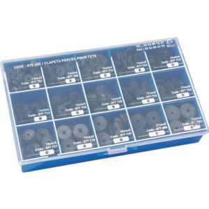 Assortiment de joints clapets percées - Coffret de 500 pièces - SIDER