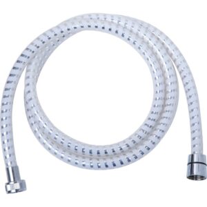 Flexible semi lisse - SIDER - Blanc chromé - 1,5 m - Odyssea