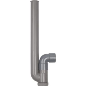 Siphon machine à laver - REGIPLAST - Polypropylène - Sortie horizontale Ø40 mm - Regiplast