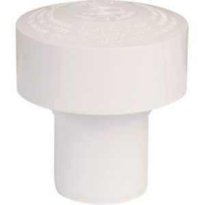 Clapet équilibreur de pression PVC blanc - Ø 100/110 mm - Durgo