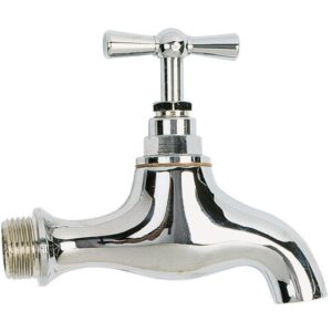 Robinet à bec lisse - M 1/2" - Laiton chromé - Watts industries - Watts
